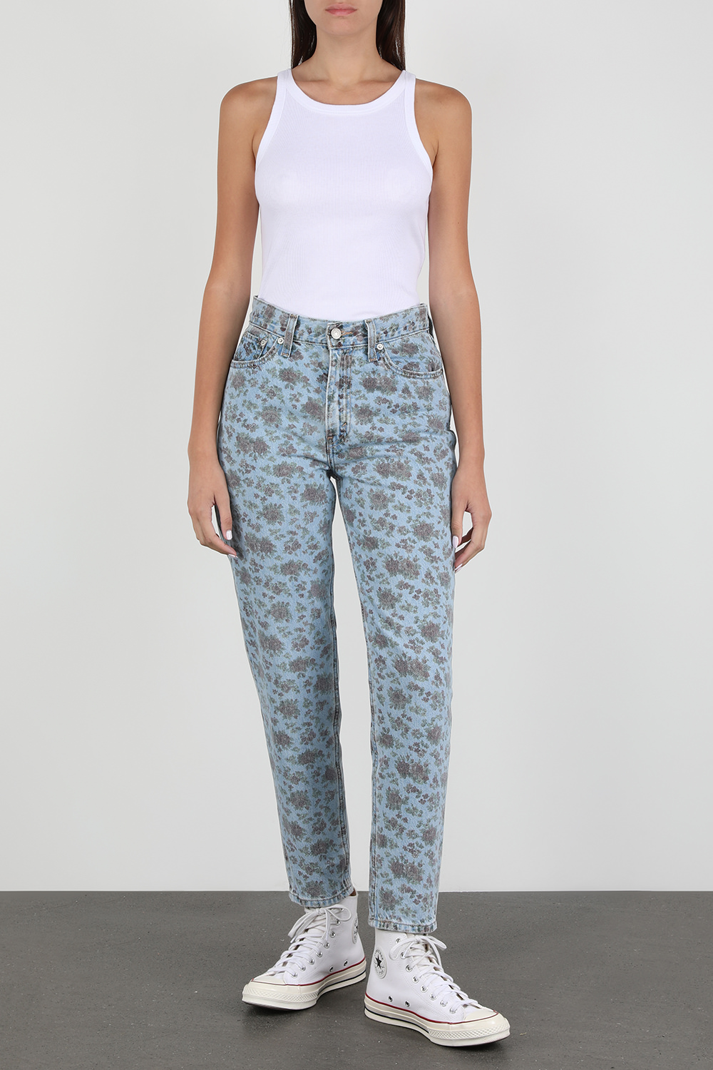 גופיית רייסר בסריגת ריב